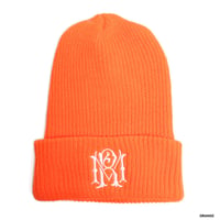 ROYAL MAJESTY -【IMPERIAL ROOTS LOGO KNIT CAP -ORANGE-】