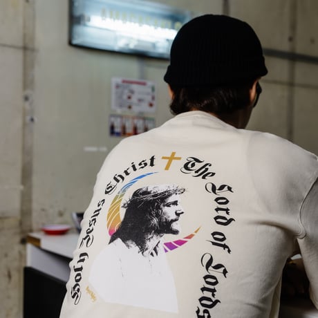 ROYAL MAJESTY -【JESUS with MOON T-SHIRTS - NATURAL】