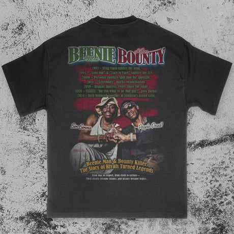 ROYAL MAJESTY -【BEENIE MAN vs  BOUNTY KILLER STING 93 RAP T-SHIRTS】