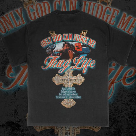 ROYAL MAJESTY -【2PAC THUG LIFE RAP T-SHIRTS】
