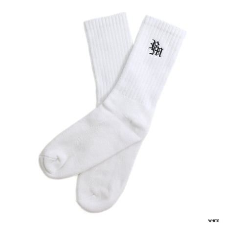 ROYAL MAJESTY -【OLD ENGLISH SOCKS - WHITE 】