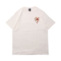 ROYAL MAJESTY -【HEARTFUL FLOWER T-SHIRTS -IVORY】