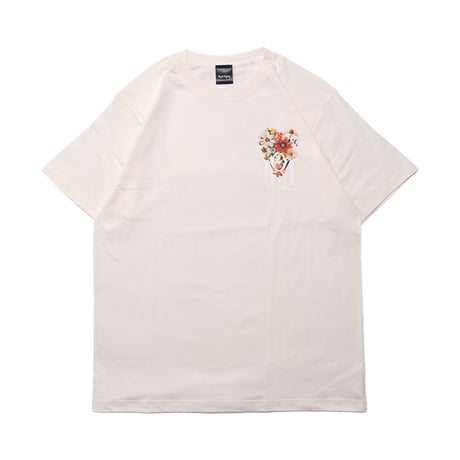 ROYAL MAJESTY -【HEARTFUL FLOWER T-SHIRTS -IVORY】