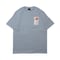 ROYAL MAJESTY -【HEARTFUL FLOWER T-SHIRTS -CEMENT BLUE】