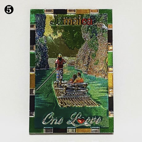 ジャマイカ輸入品🇯🇲マグネット - 【縦向き6種類】