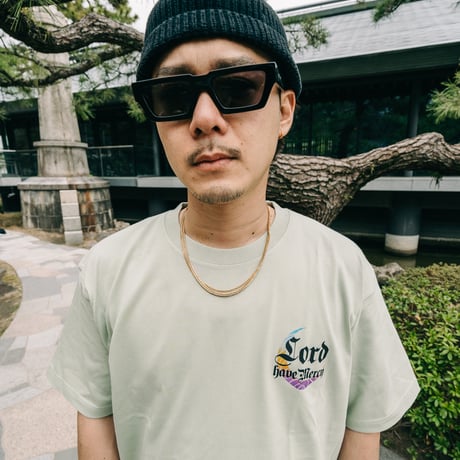 ROYAL MAJESTY -【JESUS with MOON T-SHIRTS -SAGE GREEN】