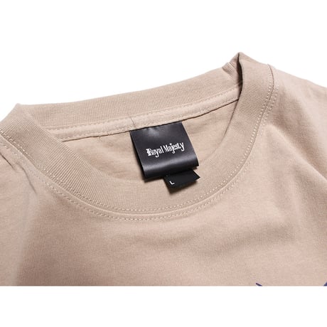 ROYAL MAJESTY -【CHANT DOWN BABYLON T-SHIRTS - SAND BEIGE】