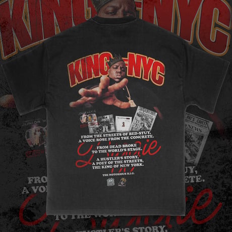 ROYAL MAJESTY -【NOTORIOUS B.I.G KING OF NYC RAP T-SHIRTS】