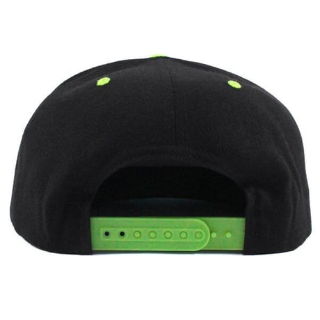 ROYAL MAJESTY - 【OLD ENGLISH CAP - BLACK / LIME YELLOW】