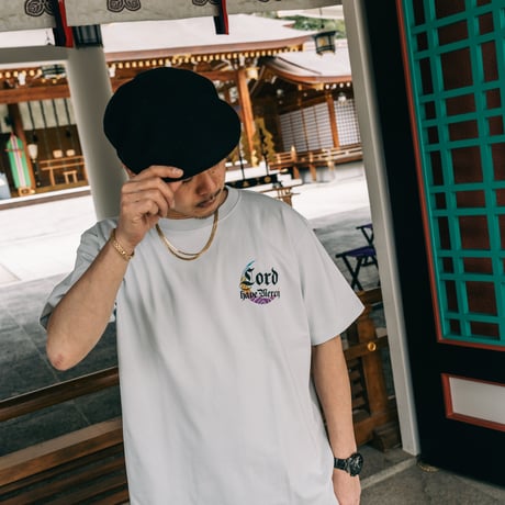 ROYAL MAJESTY -【JESUS with MOON T-SHIRTS -FROST BLUE】