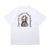 ROYAL MAJESTY -【SELASSIE I with SUN T-SHIRTS -WHITE】