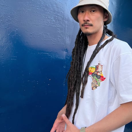 ROYAL MAJESTY -【HAILE SELASSIE IS THE CHAPEL T-SHIRTS - WHITE】