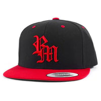 ROYAL MAJESTY - 【OLD ENGLISH CAP - BLACK / RED】