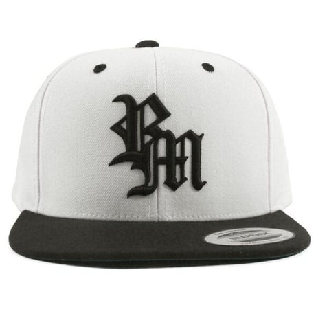 ROYAL MAJESTY - 【OLD ENGLISH CAP - WHITE / BLACK】