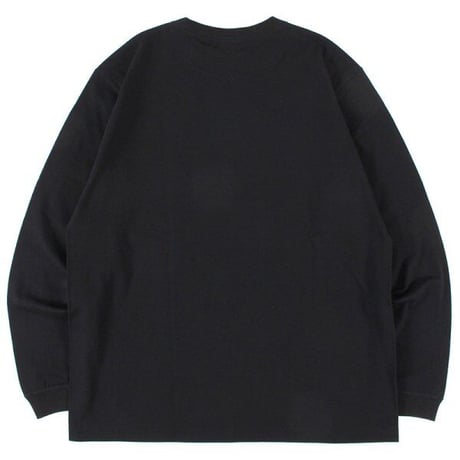 ROYAL MAJESTY -【OLD ENGLISH 刺繍 LONG SLEEVE T-SHIRTS-BLACK】