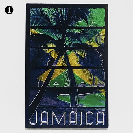 ジャマイカ輸入品🇯🇲マグネット - 【縦向き6種類】