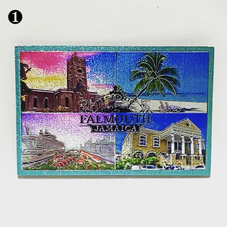 ジャマイカ輸入品🇯🇲マグネット- 【横向き5種類】