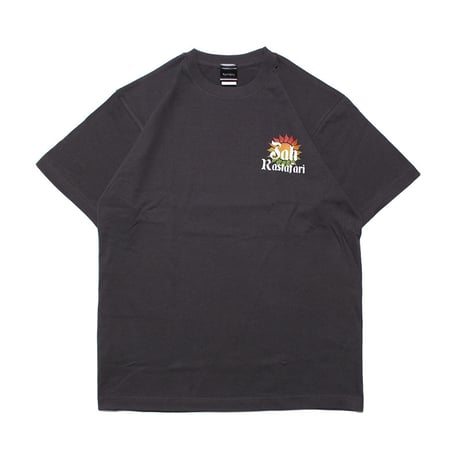 ROYAL MAJESTY -【SELASSIE I with SUN T-SHIRTS -CHARCOAL BLACK】