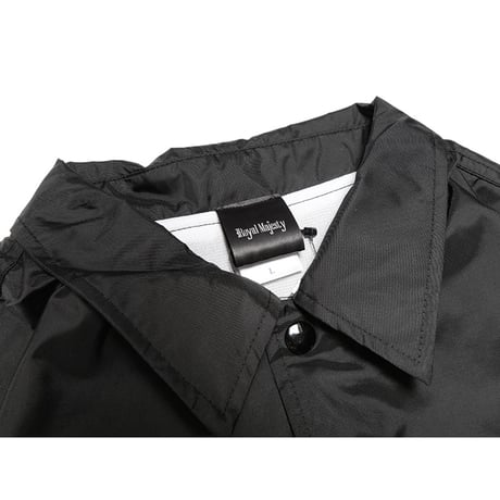 ROYAL MAJESTY -【IMPERIAL ROOTS LOGO COACH JACKET - BLACK】