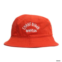 ROYAL MAJESTY -【CHANT DOWN BABYLON BUCKET HAT - ORANGE】