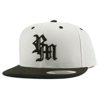 ROYAL MAJESTY - 【OLD ENGLISH CAP - WHITE / BLACK】