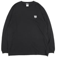 ROYAL MAJESTY -【OLD ENGLISH 刺繍 LONG SLEEVE T-SHIRTS-BLACK】