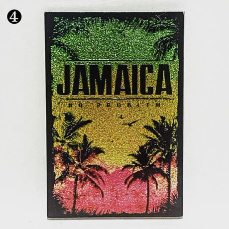 ジャマイカ輸入品🇯🇲マグネット - 【縦向き6種類】