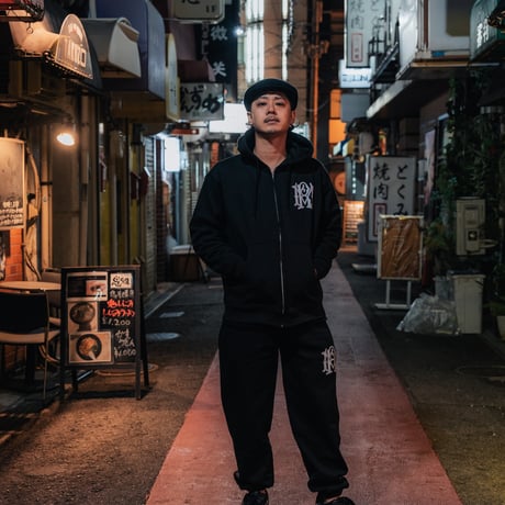 ROYAL MAJESTY -【IMPERIAL ROOTS LOGO HOODIE - BLACK】