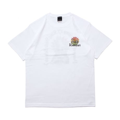 ROYAL MAJESTY -【SELASSIE I with SUN T-SHIRTS -WHITE】