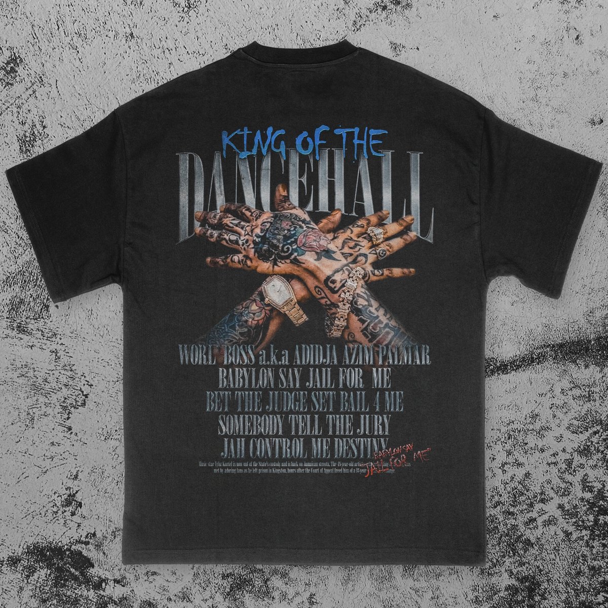 ROYAL MAJESTY -【VYBZ KARTEL GAZA NATION T-SHIRT