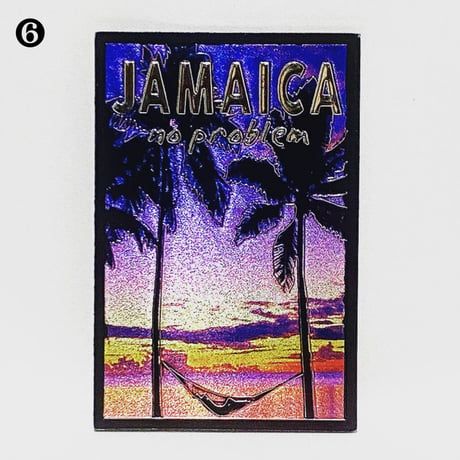 ジャマイカ輸入品🇯🇲マグネット - 【縦向き6種類】
