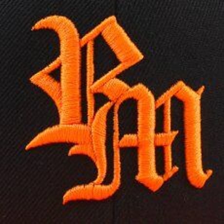 ROYAL MAJESTY - 【OLD ENGLISH CAP - BLACK / ORANGE】
