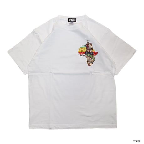 ROYAL MAJESTY -【HAILE SELASSIE IS THE CHAPEL T-SHIRTS - WHITE】