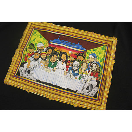 ROYAL MAJESTY -【RASTAMAN'S LAST SUPPER T-SHIRTS - BLACK】
