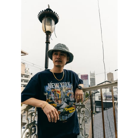 ROYAL MAJESTY -【GOTHAM CITY NEW YORK T-SHIRTS -NAVY】
