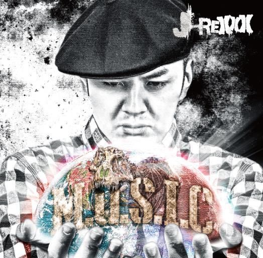 J-REXXX 2021 CD アルバム 表紙 レゲエ グラフィック Tシャツ J-REXXX -【M.U.S.I.C】 | ZION GATE