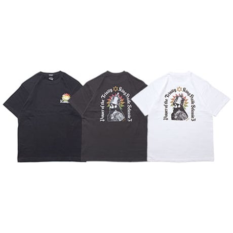 ROYAL MAJESTY -【SELASSIE I with SUN T-SHIRTS -BLACK】