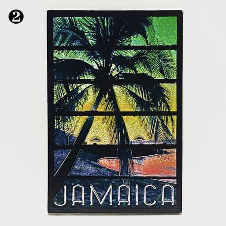 ジャマイカ輸入品🇯🇲マグネット - 【縦向き6種類】