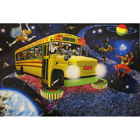 ROYAL MAJESTY -【REGGAE BUS INTO THE  UNIVERSE HOODIE】