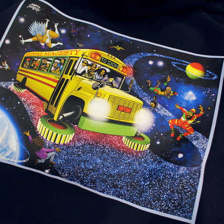 ROYAL MAJESTY -【REGGAE BUS INTO THE  UNIVERSE HOODIE】