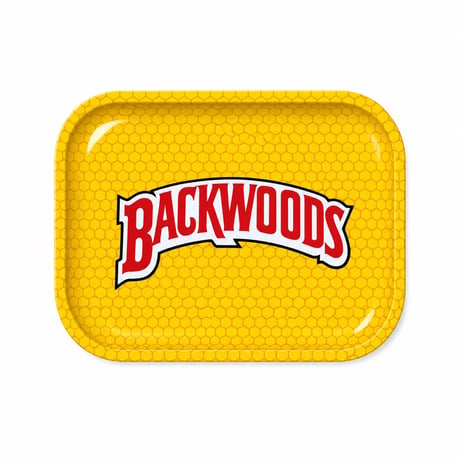 【BACK WOODS アルミプレート- YELLOW】