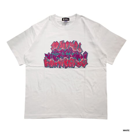 ROYAL MAJESTY -【STREET GRAFFITI T-SHIRTS - WHITE】