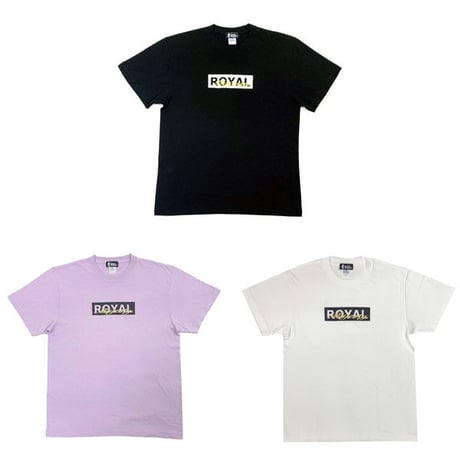 ROYAL MAJESTY -【BOX LOGO T-SHIRTS - LIGHT PURPLE】