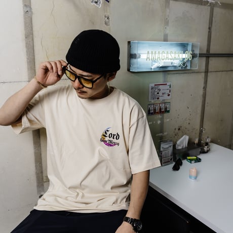ROYAL MAJESTY -【JESUS with MOON T-SHIRTS - NATURAL】