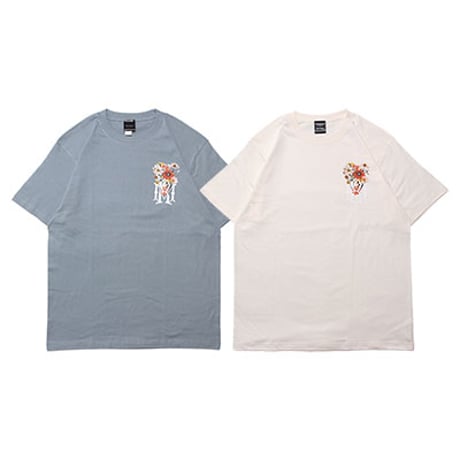 ROYAL MAJESTY -【HEARTFUL FLOWER T-SHIRTS -IVORY】