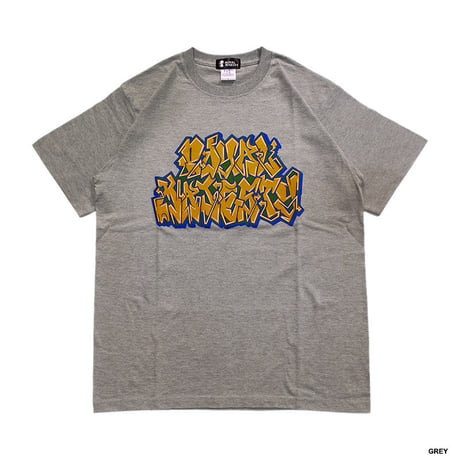 ROYAL MAJESTY -【STREET GRAFFITI T-SHIRTS - GREY】