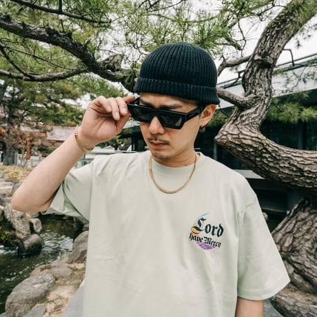 ROYAL MAJESTY -【JESUS with MOON T-SHIRTS -SAGE GREEN】