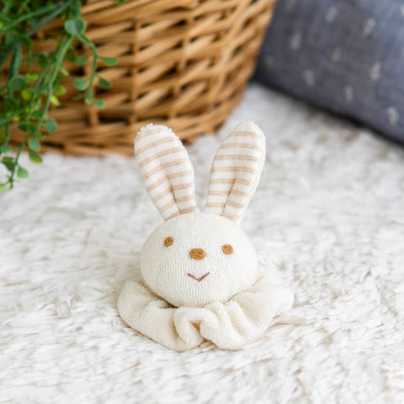 出産祝い ベビーラトル オーガニックコットン ガラガラ 赤ちゃん