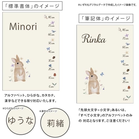 出産祝いのギフトセット 身長計付き名前入りブランケット モン・ラパンとオーガニックコットン名前入りバスタオル・FLOWERS