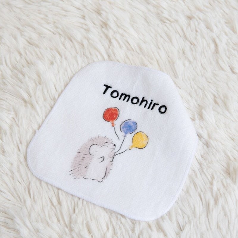 名入れ刺繍 キッズハンカチ 保育園 卒園記念 名前入りミニハンカチ